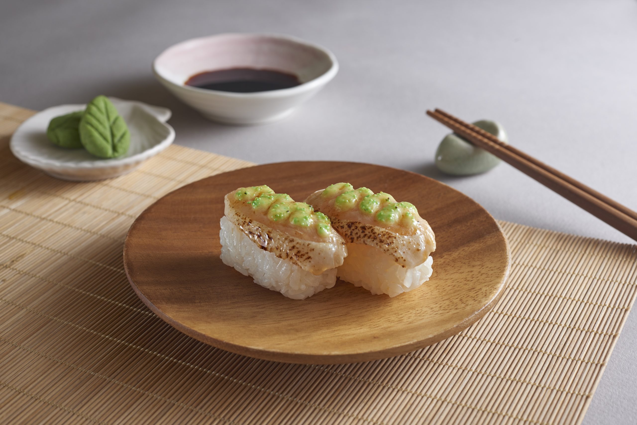 Wasabi-Aburi-Salmon-Nigiri