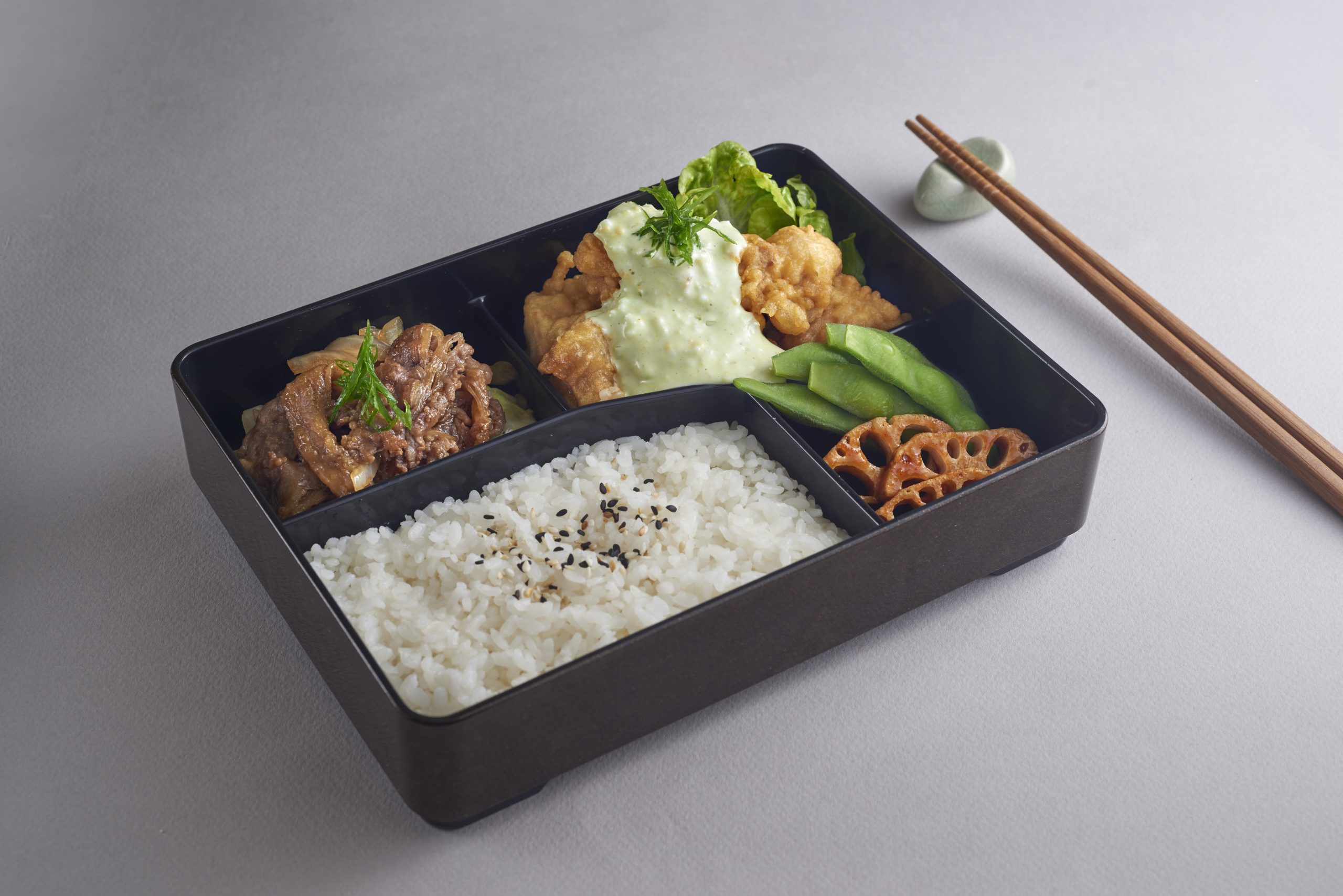 Wasabi-Chicken-Nanban-Yakiniku-Bento