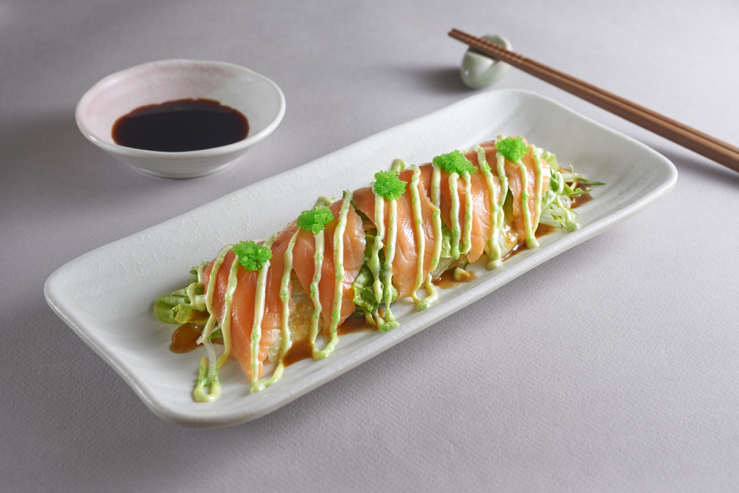 Wasabi-Salmon-Carpaccio