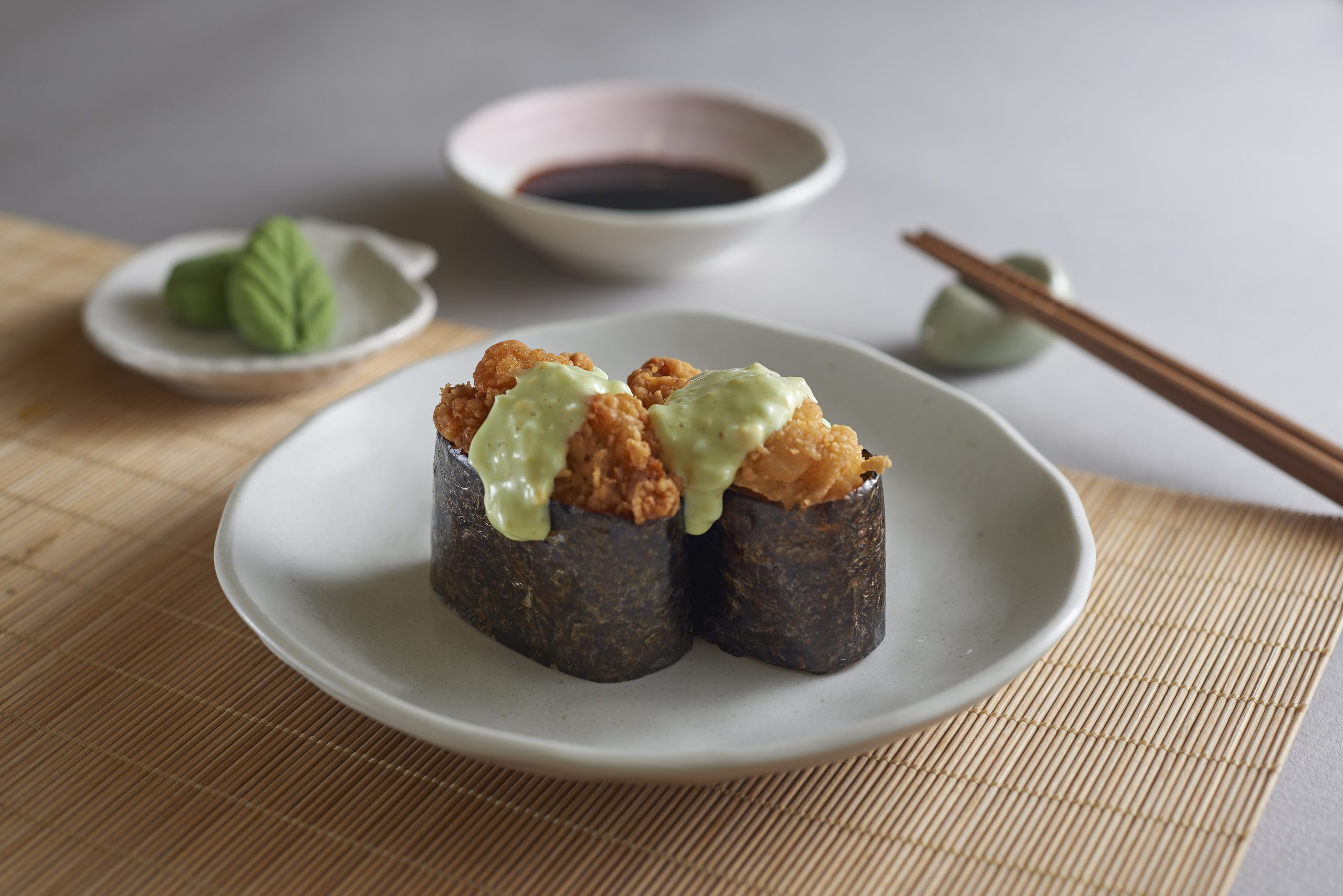 Wasabi-Tartar-Karaage-Gunkan